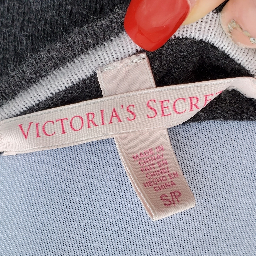 Victoria's Secret long sleeve  lace hemp top sz Sm - Picture 13 of 15